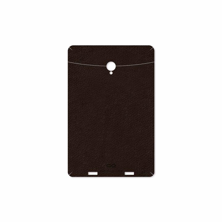 برچسب پوششی ماهوت مدل Dark-Brown-Leather مناسب برای تبلت وریکو Unipad MAHOOT Dark-Brown-Leather Cover Sticker for Verico Unipad